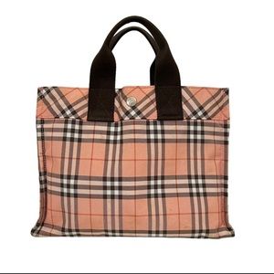 Authentic Burberry blue label Small Tote Bag
